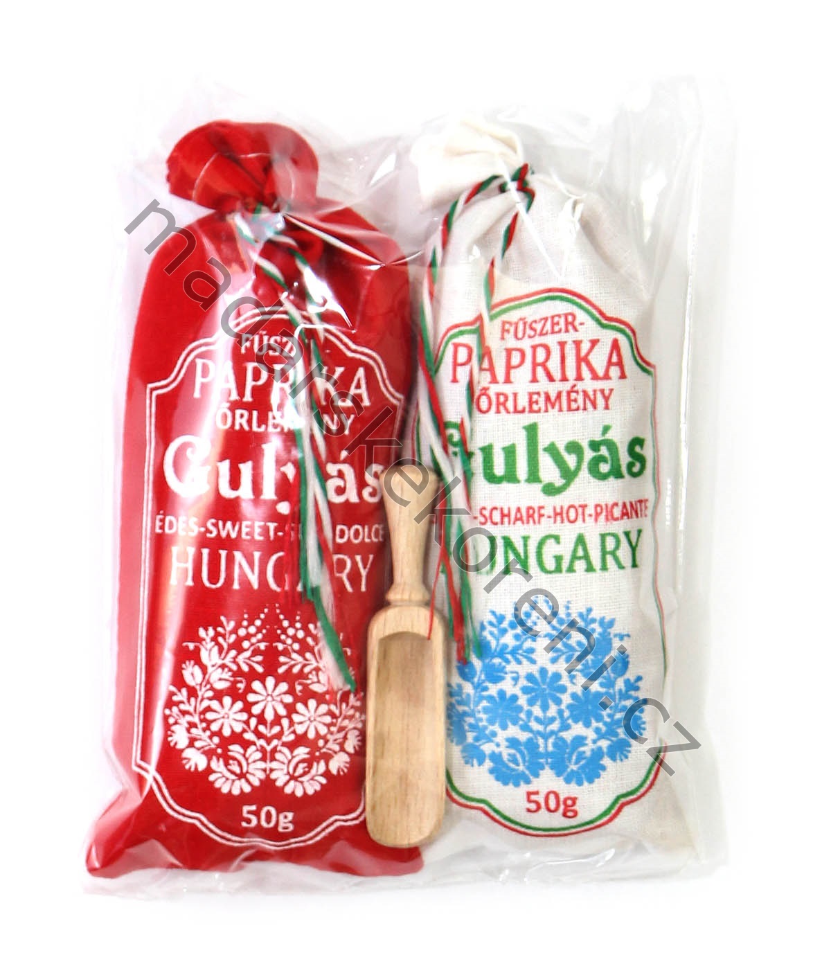 Maďarská paprika sladká a pálivá s lopatičkou - 2x50g