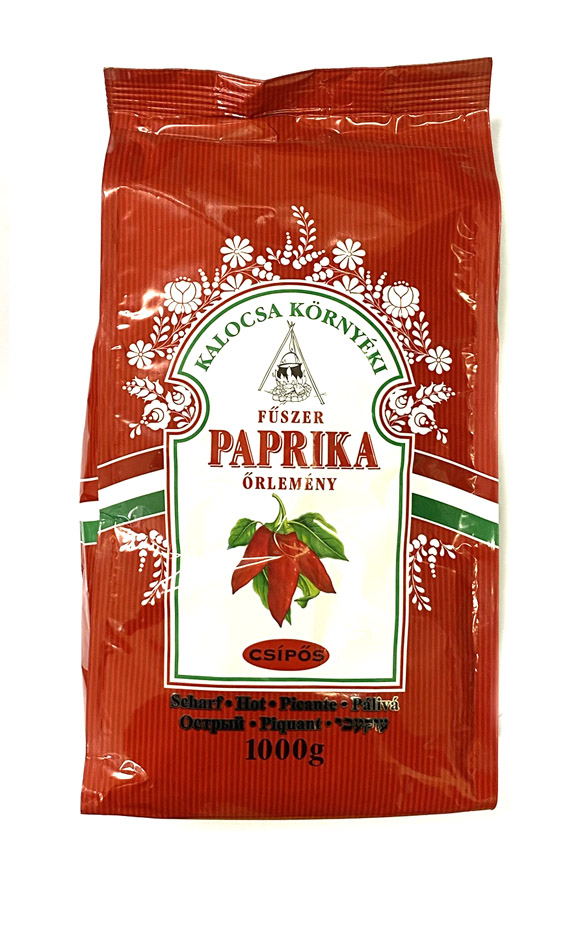 Mletá maďarská paprika pálivá - 1000g