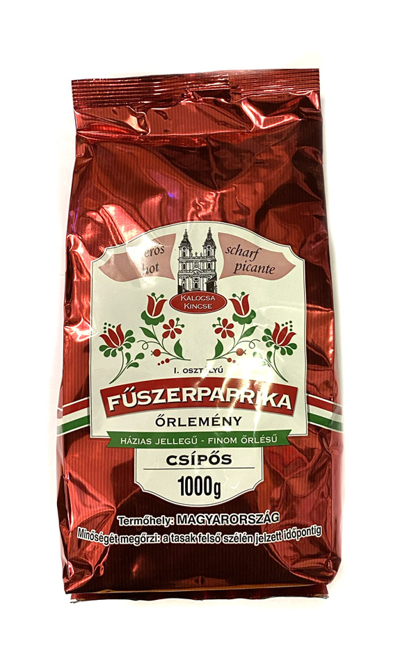 Mletá maďarská paprika pálivá - 1000g